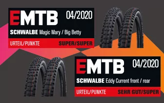 THE BEST E-MTB TIRE PAIRS IN THE E-MTB MAGAZINE TEST 