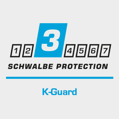 Schwalbe Road Cruiser K-Guard HS484 Drahtreifen 47-50724x1.75 Black-Reflex 